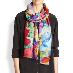 Bindya scarf with Bubble Flora pattern